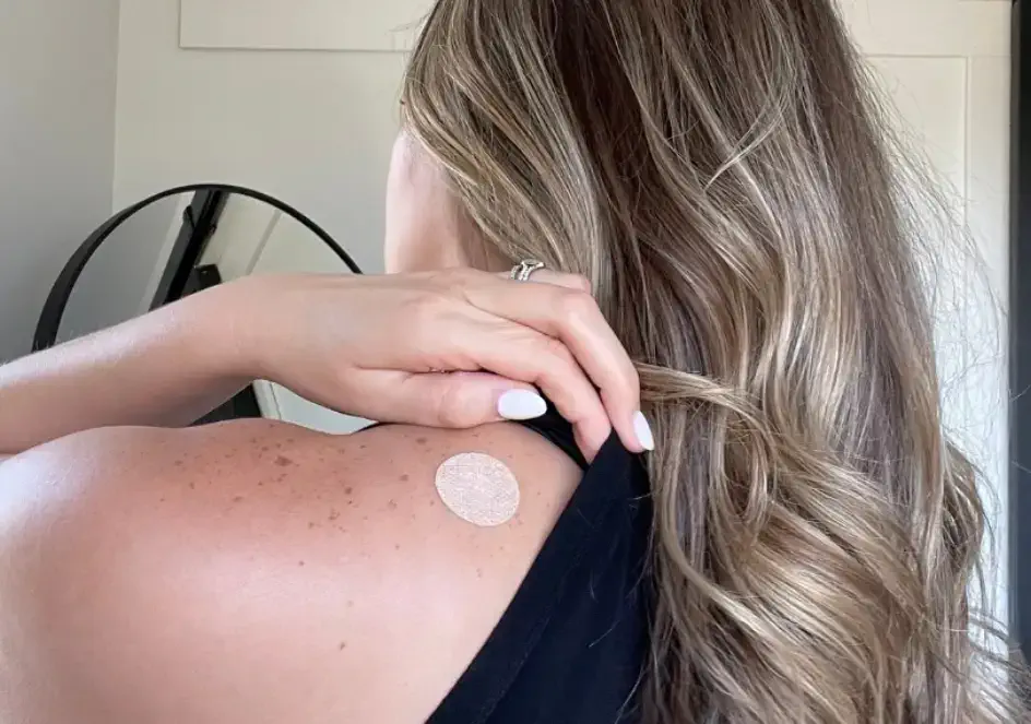 Restore Patch being placed on left shoulder